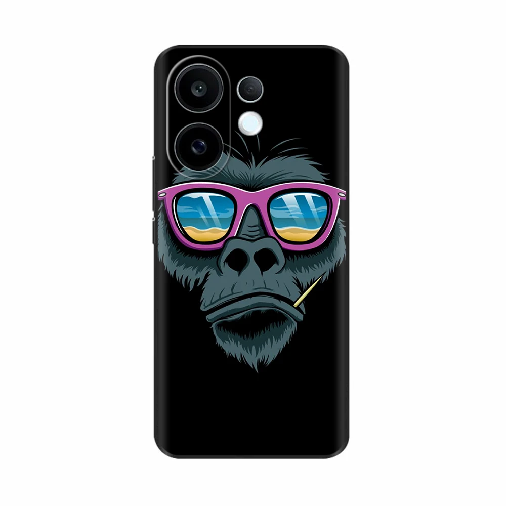 Cute Funny Shockproof Silicon Soft TPU Phone Cover - Protective s