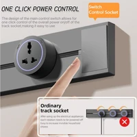 เต้ารับไฟฟ้าอเนกประสงค์สำหรับบ้าน ห้องครัว ห้องน้ำ สำนักงาน แบบถอดเปลี่ยนได้ คุณภาพสูง มาตรฐาน EU UK FR US THA 4