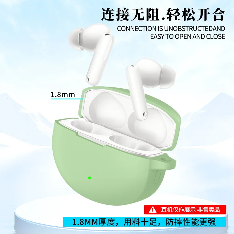 CAUHENYEE - Housse De Protection En Silicone Pour étui OnePlus Buds 4 - Antichoc Et Anti-rayures - Compatible Charge Sans Fil