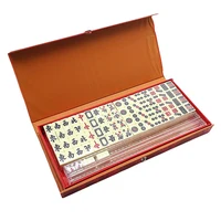 20mm Mahjong Game Set Mini Travel Mahjong Set Chinese Traditional Mahjong Games for Party Home for Travel Family Leisure Time 1