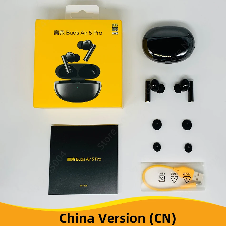 Wireless Earphones Global Version realme Buds Air 6 Pro True Wireless Earphone 50dB Active Noise Cancelling Bluetooth 5.3 TWS Headphone LDAC