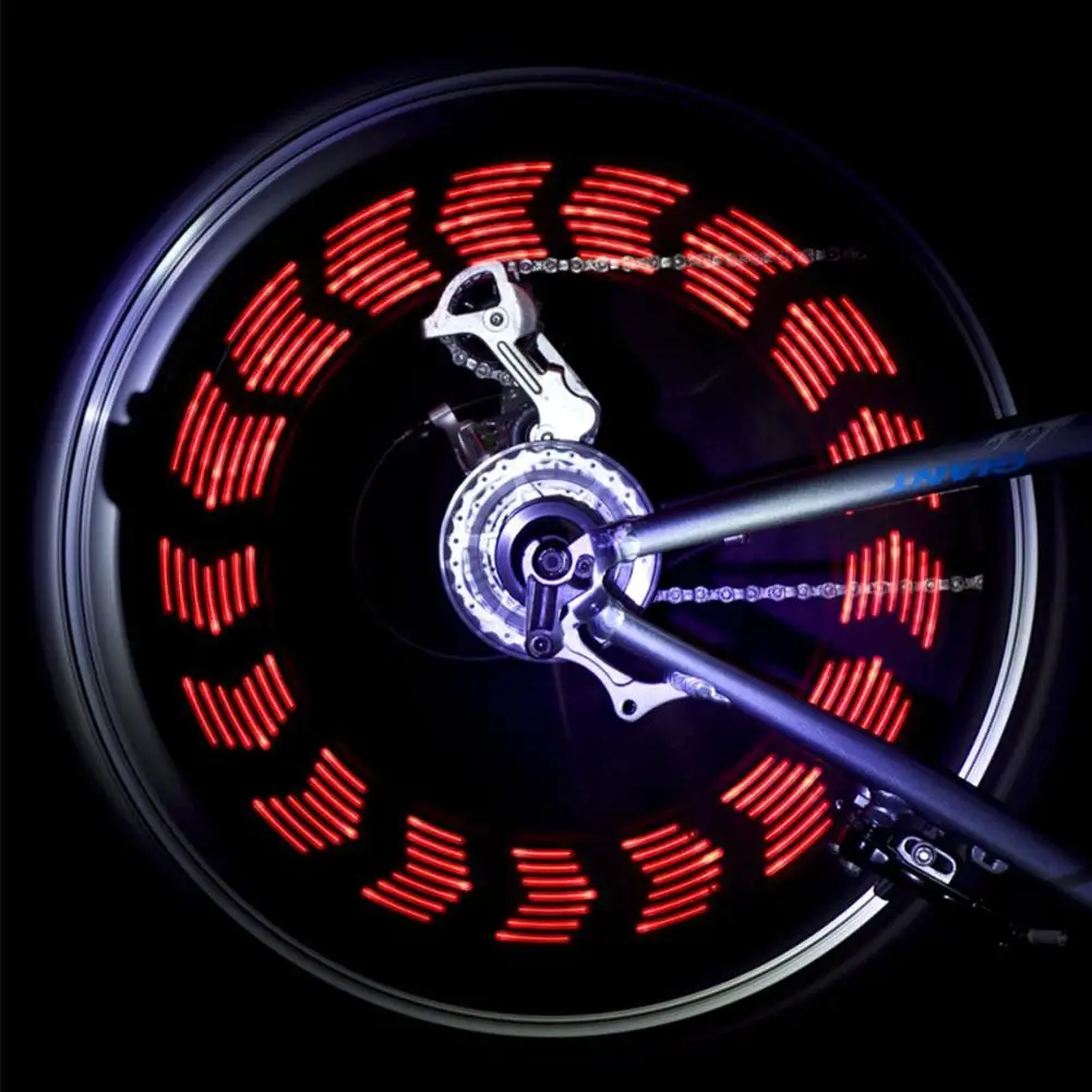 Bike Accessories 30 Patterns Bike Wheel Light LED Neon