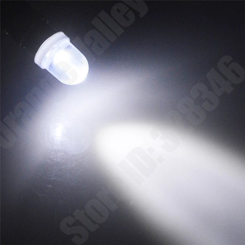 10pcs ��ǰ�� BA9S T4W 434 1 LED �ڵ��� �ڵ� ���̵� ���� ��Ŀ ���׸��� �� ��ȣ ���� DC12V