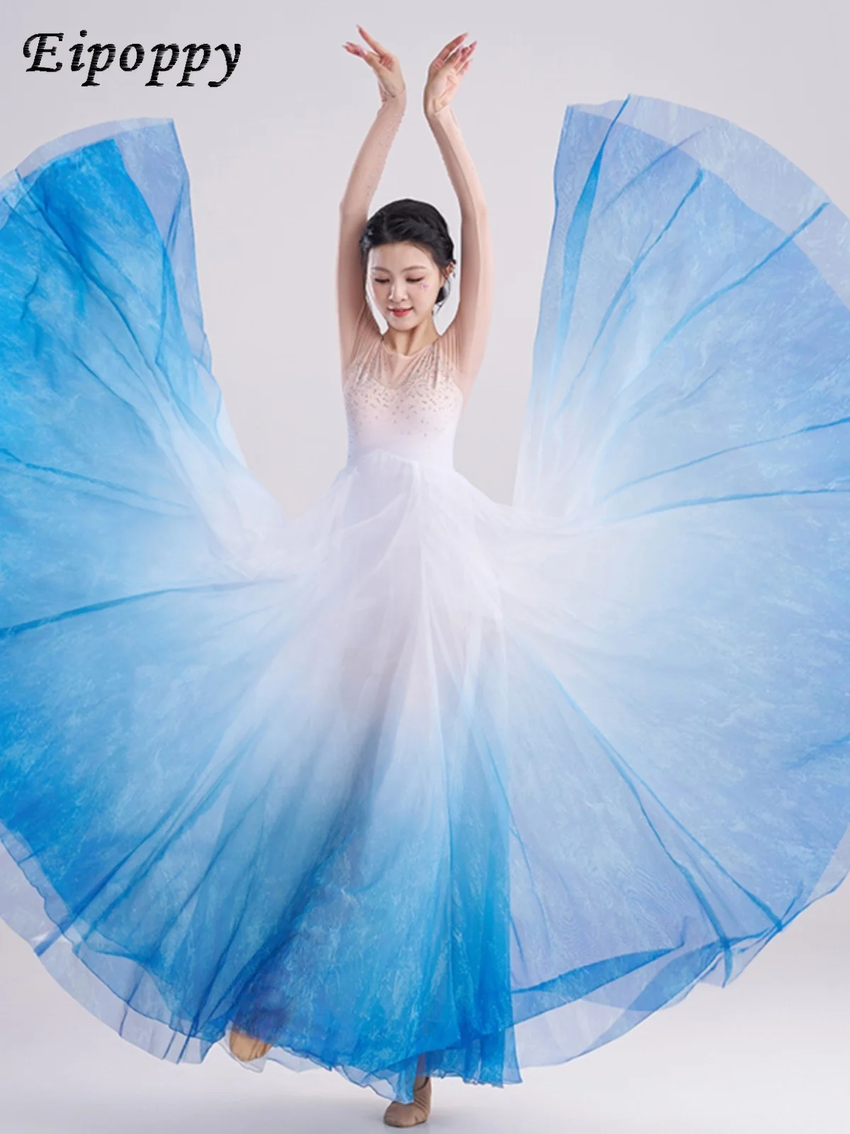 

Opening Dance Large Swing Dress Performance Costume Modern Song Dance Dance Costume 720 Degrees Classical Dress