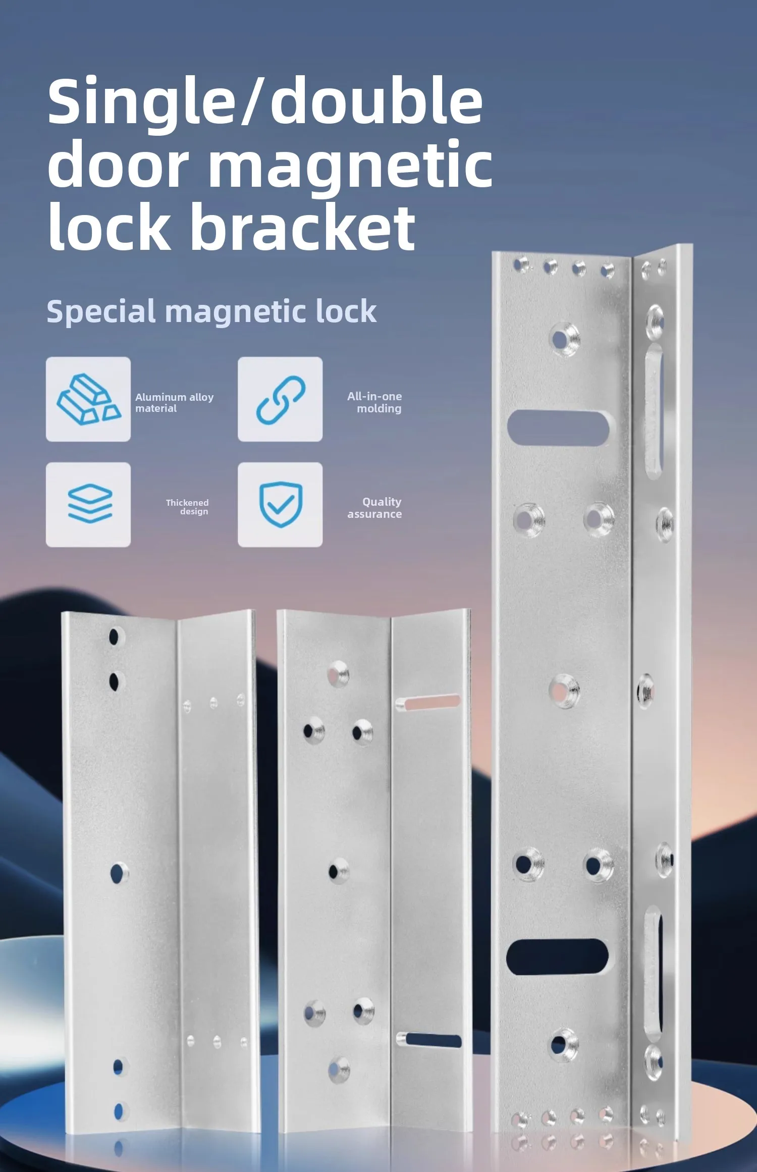 magnetic lock bracket 280 kg magnetic lock L-shaped bracket 180/280/350/500LZ ac