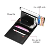 Car Logo Active Leather Pop Up Wallet Credit Card Storage Pocket Wallet Pop-up Holder For Ford Mustang Zapatillas GT Miniatura 6
