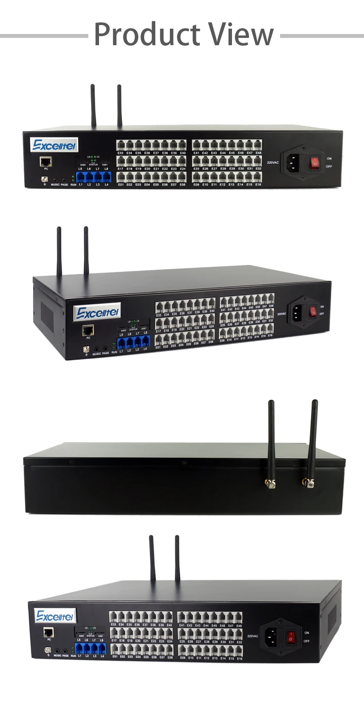 Easy programming PABX TP848-416 wIth GSM function for hotel and office and PC function