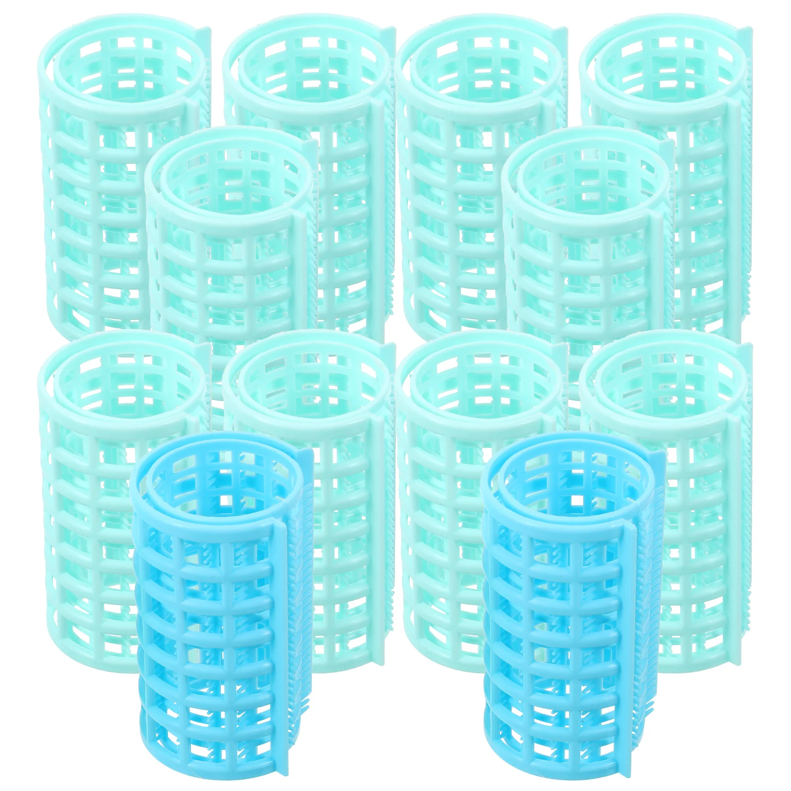 

12pcs Manual Hair Curlers Styling Tools Hairdressing Tool Self-adhesive Hair Rollers Curlers(Assorted Color)