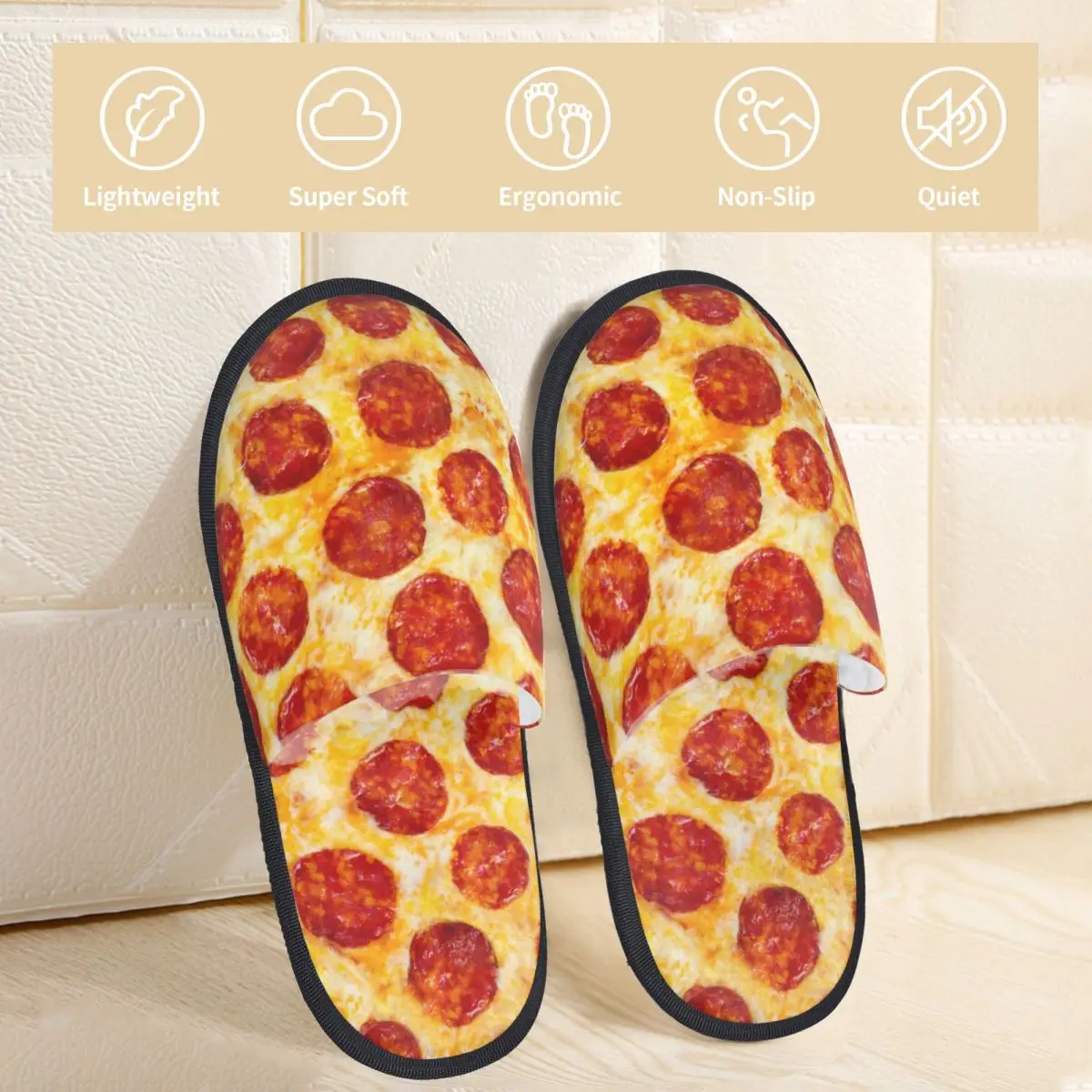 10 Pairs Portable Slippers For Travel Disposable Shower Shoes