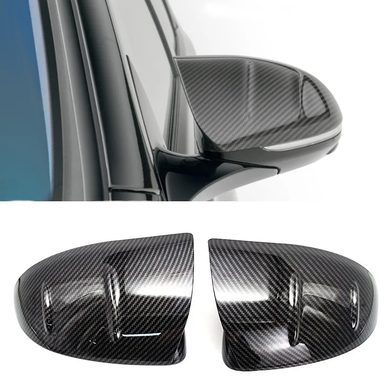 

Car Rearview Mirror Cover Trim Frame Side Mirror Caps Replacement for Benz C S Class W206 W223 2021 2022