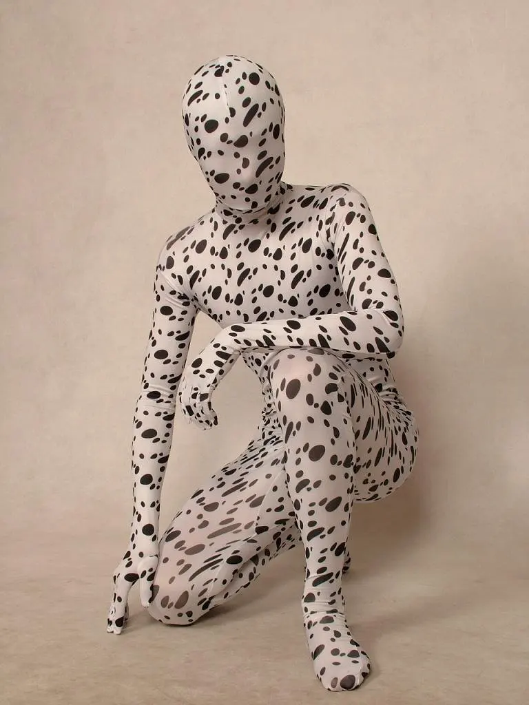 thumbnail image 1 of Mono de Cosplay para niños y adultos, disfraz de Halloween, mono de fiesta Zentai, 1 of 4
