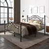 Metal Bed Frame with Headboard and Footboard, Modern Iron Platform Bed Frame Support Up to 1200LBS, Under Storage Bed Frames 6