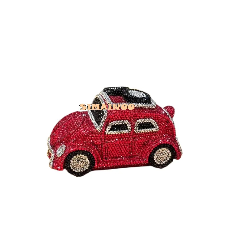 DIY Strass Vintage Auto Sparschwein Mosaik Kreuz stich Ornamente Requisiten Auto Desktop Büro Dekorationen Kinder Geburtstags geschenk – Detail 6