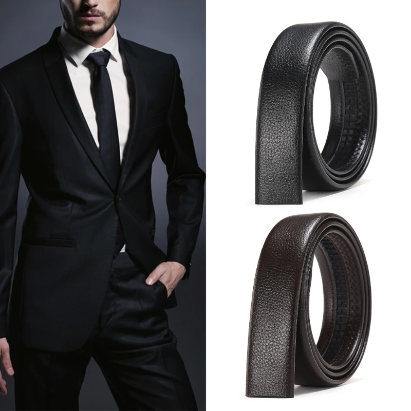 

634C Simple Adult Waist Belt Bales Catch Design Waistband PU Waist Belts for Women No Hole Design Coat Shirt Jeans Belt