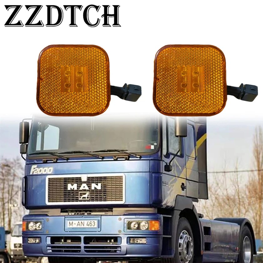 ヴィンテージ ランプ 1 sztuk 24V lampa obrysowa lewa dla MAN F2000 ciężarówka