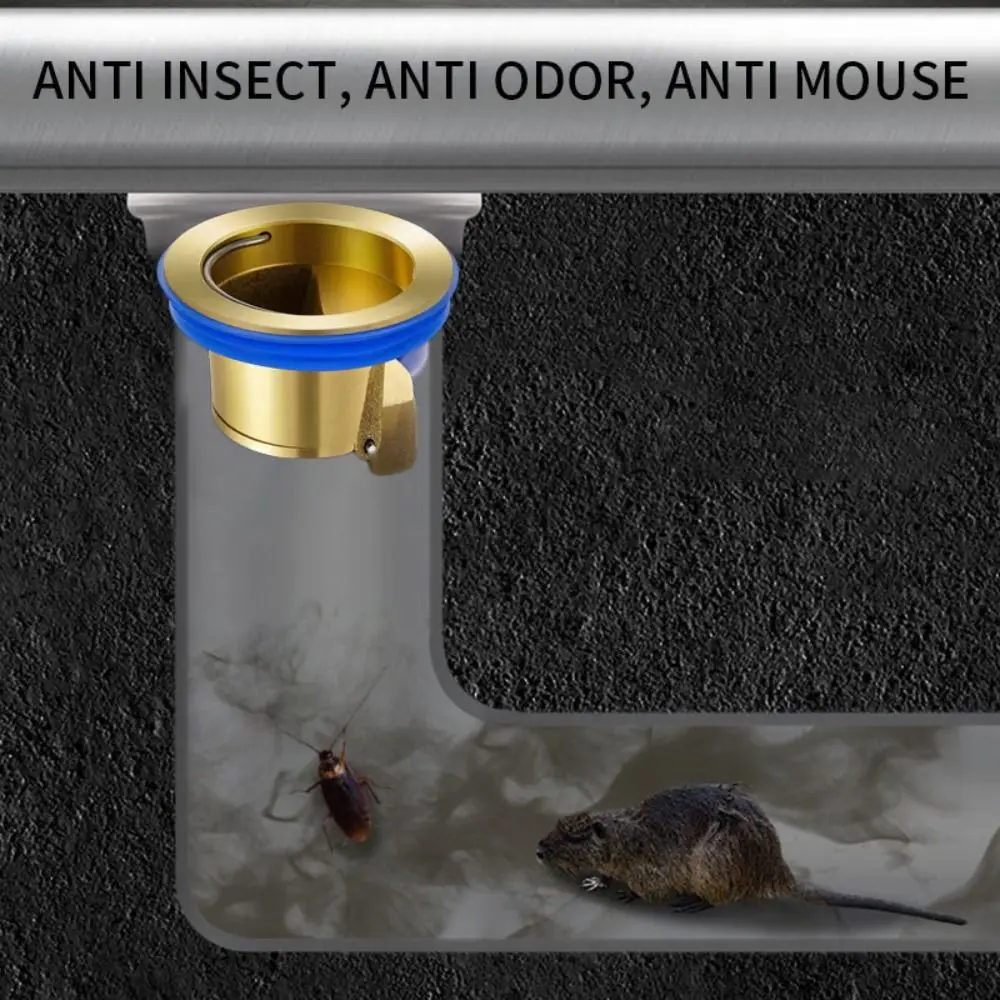 Description Picture 5 of itemBathroom Accessories Insect Prevention Shower Drainer Seal Stopper Anti Odor Drain Cover Floor Drain Sewer Strainer Plug