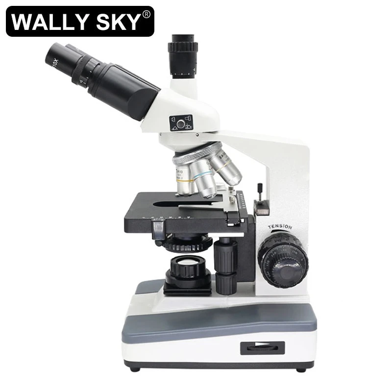 40x1600x Lab Compound Microscope Optional Monocular Binocular
