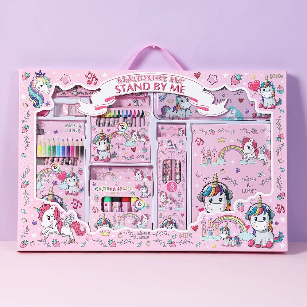 B-SHAMO-All-in-one-Cartoon-Stationery-Kit-School-Stationery-Suppllies ...