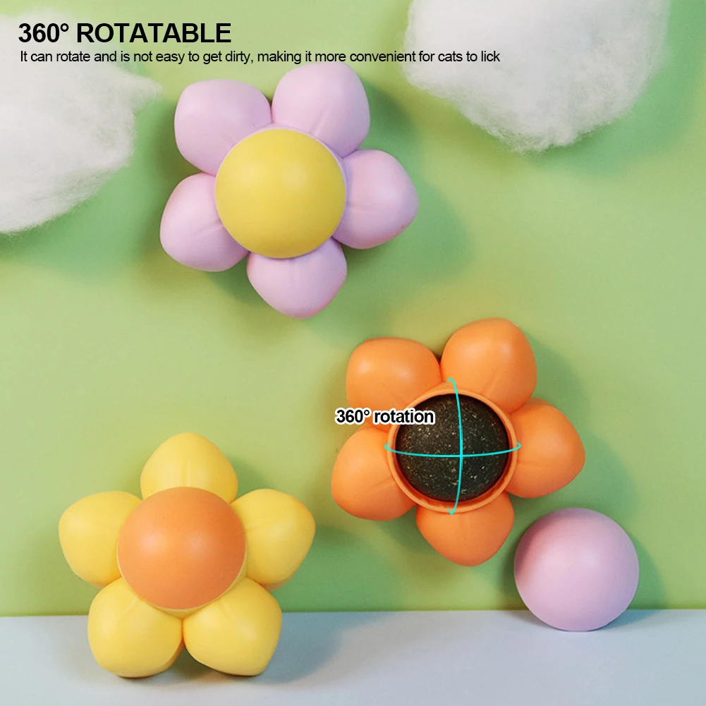 

Catnip Pet Toys Cat Supplies Self Cleaning Teeth Grinding Ball Cat Toys Ball Pet Cleaning Tool Candy Licking Snacks Catnip Snack