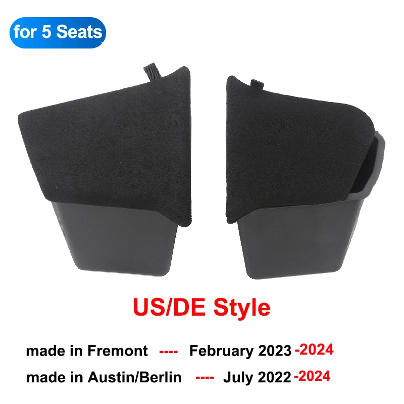 AutoQi For 2020-2024 Tesla Model Y Trunk Organizer, Model Y Trunk Insert Cargo - View #9