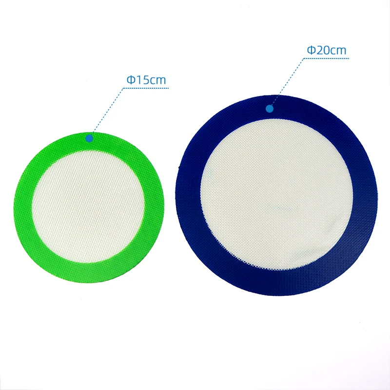 Round Non-Stick Silicone Baking Mat - 20CM Multipurpose Cooking and Baking Pad