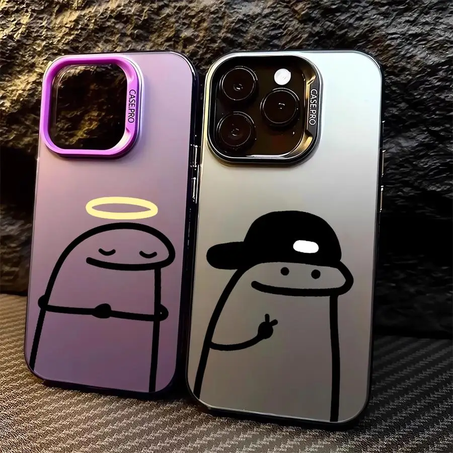 Charming Match Man Matte Phone Case with Enhanced Back Cover