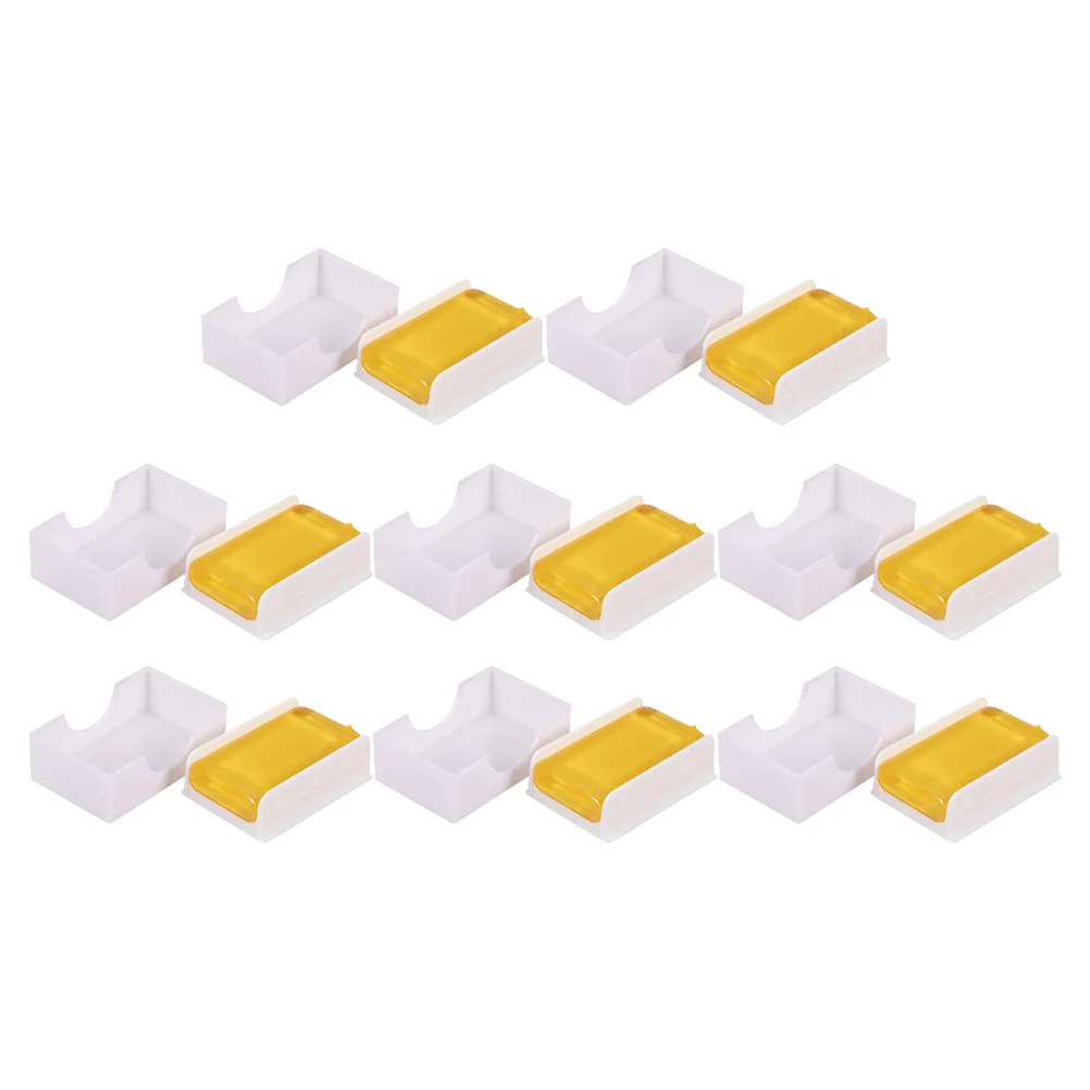 

8 Pcs Hand-made Rosin Blocks for Stringed Instruments String Maintenance (Light Brown)