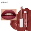 POPFEEL Party Lip Glaze Personality Candy Color Lip Gloss, Black Lip Glaze, Non-stick Cup Long Lasting Lip Gloss 5