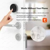 RAYKUBE A1 Pro Max Tuya BEL Smart Door Lock Set with Fobs/ Keypad/ Smart Key Tuya Remote Unlock Work with Alexa Google Assistant 3