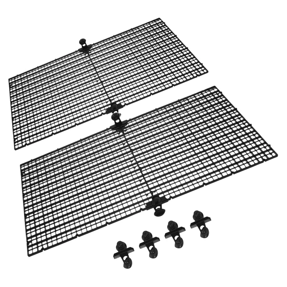 4 Pcs Fish Tank Isolation Board Aquarium Bottom Grid Fishing Net Supplies Screen Divider