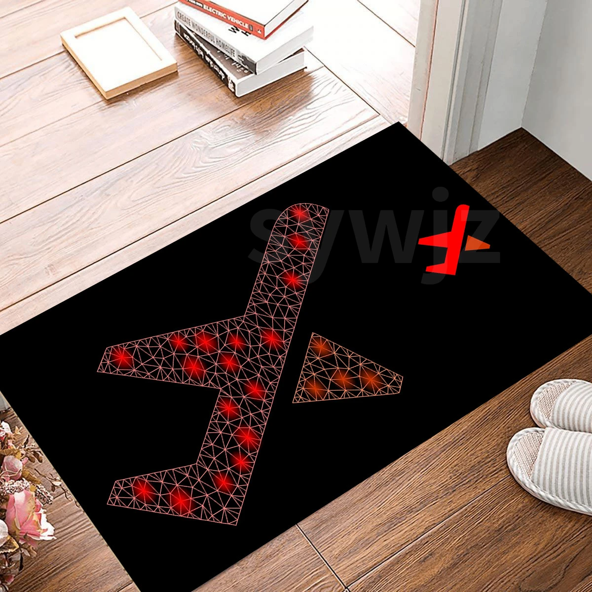 Floor Mat, Polyester Anti-slip for Corridor Kitchen Bedroom