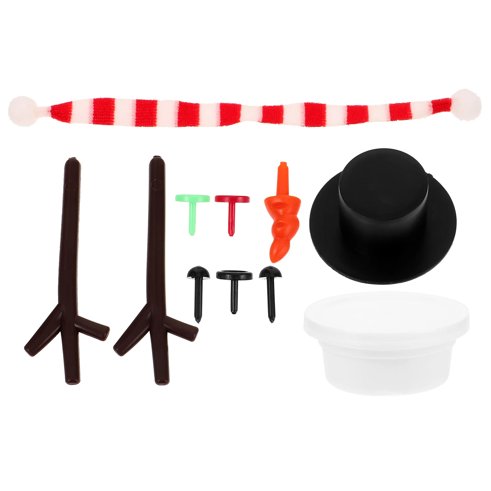 

Mini Snowman Making Kit Clay Snowman Set Christmas Handmade Material Crafting Kit
