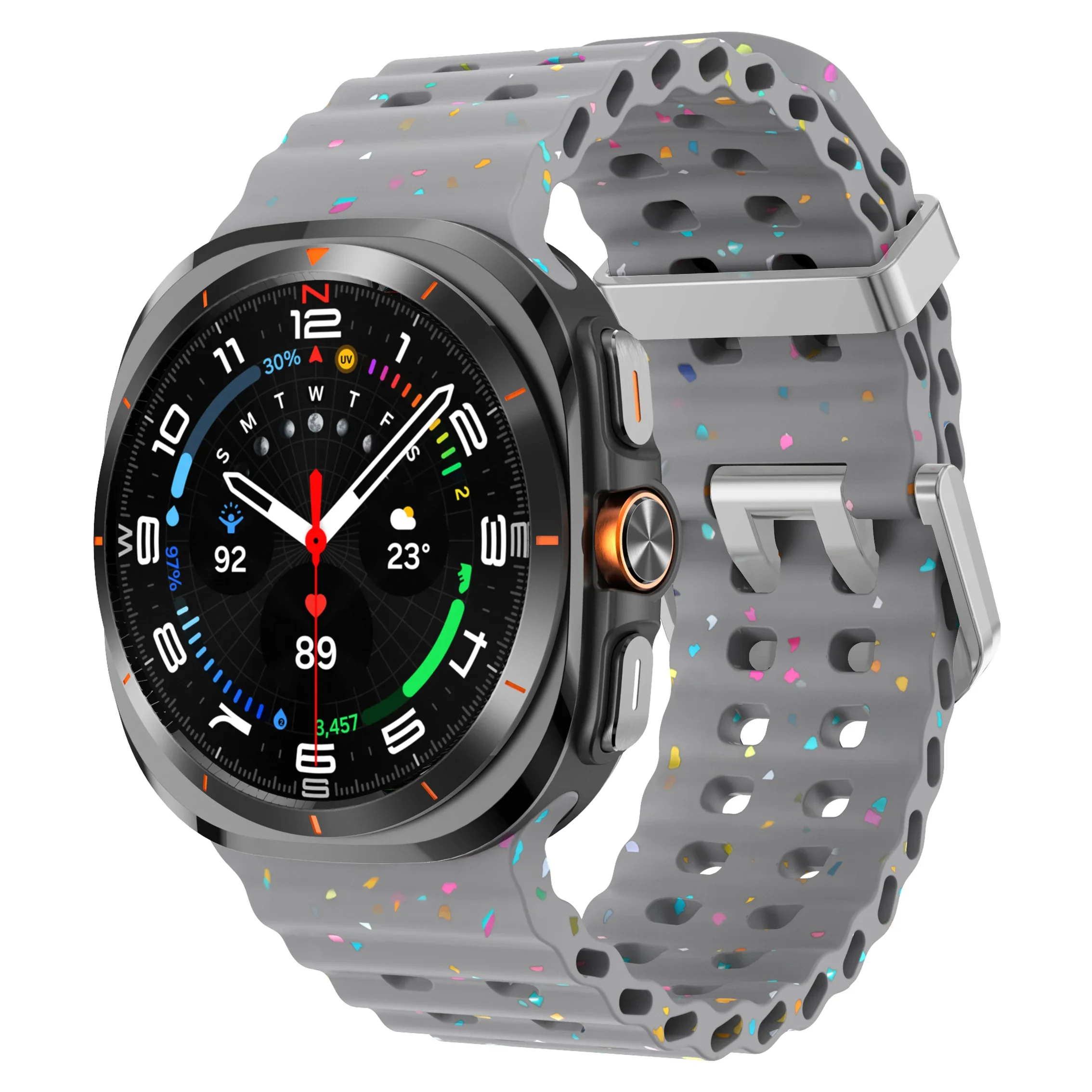 Luminous Silicone Smartwatch Strap - Universal Fit