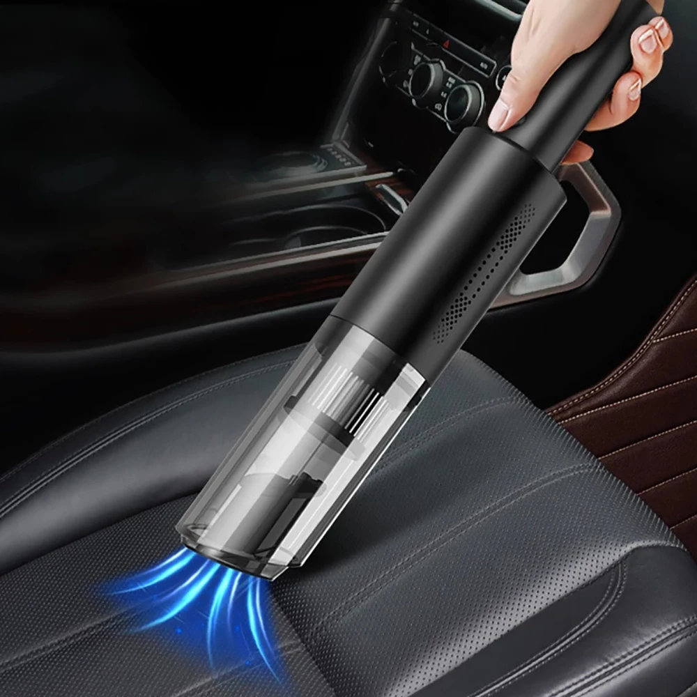 6000Pa Wireless Car Vacuum Cleaner Cordless Handheld Auto Vacuum Home