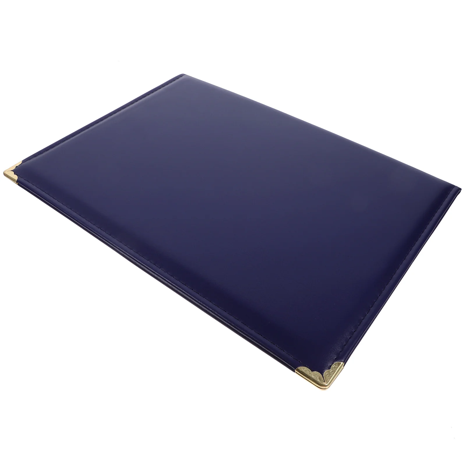 A3 Retro PU Leather Cover Certificate Cover Decorative Certificate Holder Certificate Protection Cover Certificate Protector