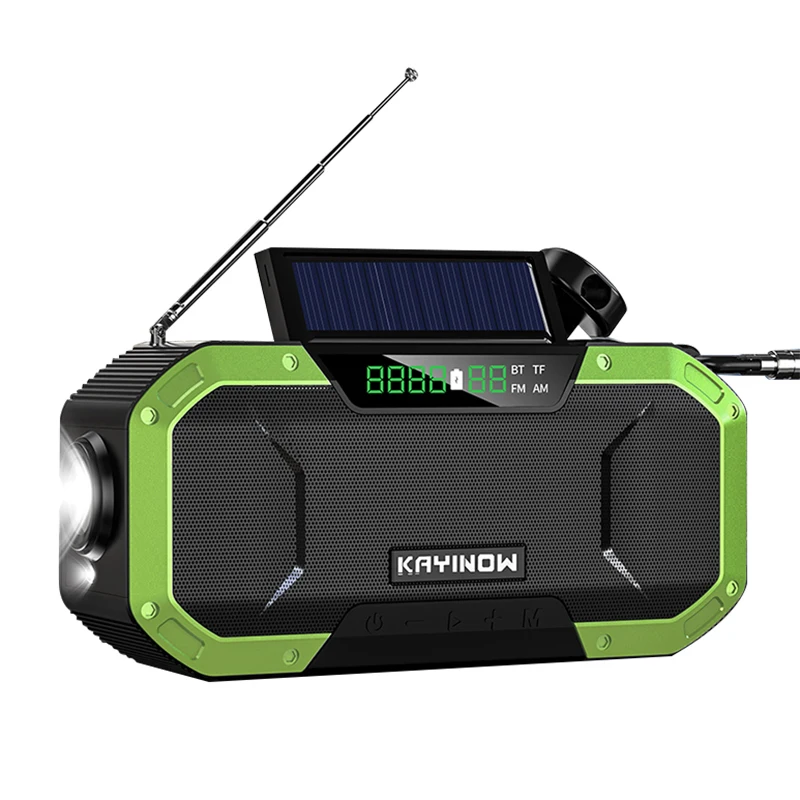 

Am/fm/noaa Versatile Reliable Compact Long-lasting All-in-one Portable Radio Built-in Solar Panel Camping Top-rated Crank Solar