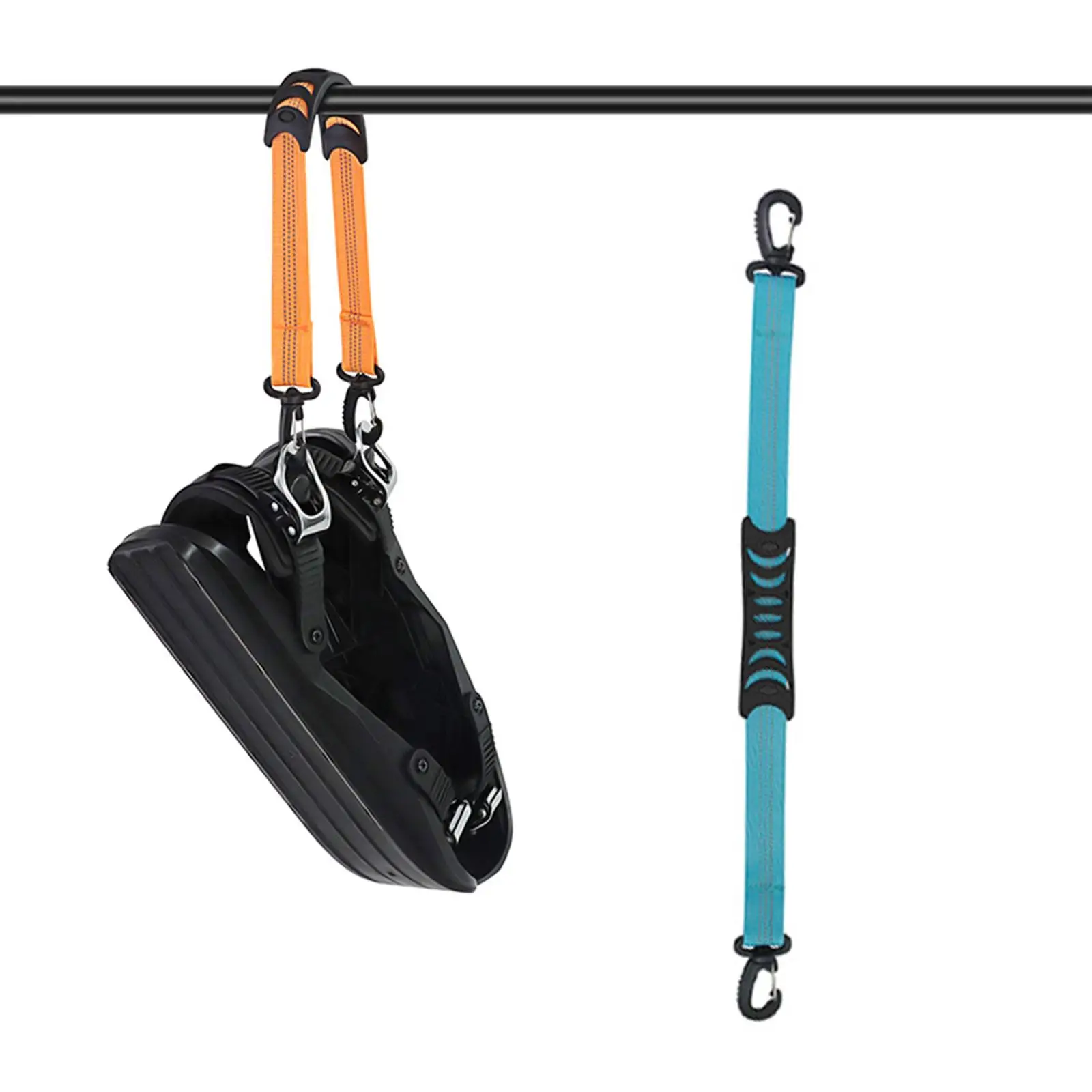 Portable Skating Shoes Carrier Strap Inline Skates Strap Hook Belt Roller Skate Hanging Handle Buckle for Skiing Accessories