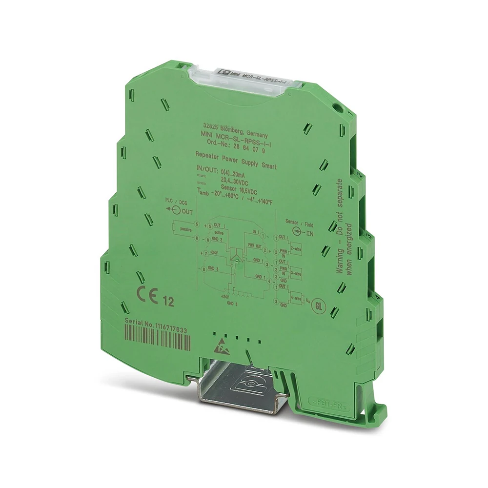 Repeater Power Supply For Phoenix 4mA...20mA 2864079 MINI MCR-SL-RPSS-I-I 5 Repeater Power Supply For Phoenix 4mA...20mA 2864079 MINI MCR-SL-RPSS-I-I - Image 3