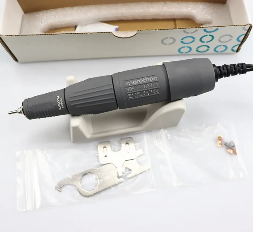 2021NEW STRONG 210 45000RPM 35K & 45K RPM Dental LAB LAAOVE Micromotor Polishing Handpiece 2.35mm SDE-H37LN H37L1 5