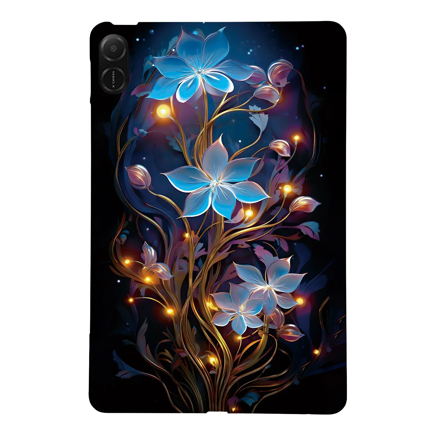Colorful Silicone Tablet Case with TPU Painted Design
