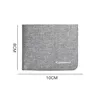 Canvas Men Wallet Black/blue/gray Card Holder Wallet Male Money Bag ID/photo/bank Holder Short Purse Credit Card Case Bag 6