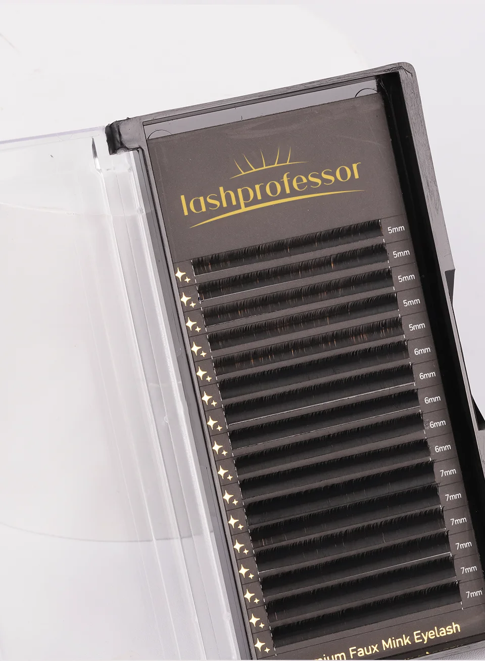 Mix 5 6 7mm Untere Wimpern Unterwimpernverlängerungen C/CC/D Curl Einzelne Natürliche Kurze Nerz-Wimpernverlängerungen – Detail 7