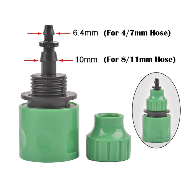 1 "3/4" 1/2 "Hüvelykes Női Szál 4 Wak -Os Tömlő Osztók Az Automatikus Öntözéshez A Vízcső Linker Időzítő Kerti Öntözőszerszám - Image 5