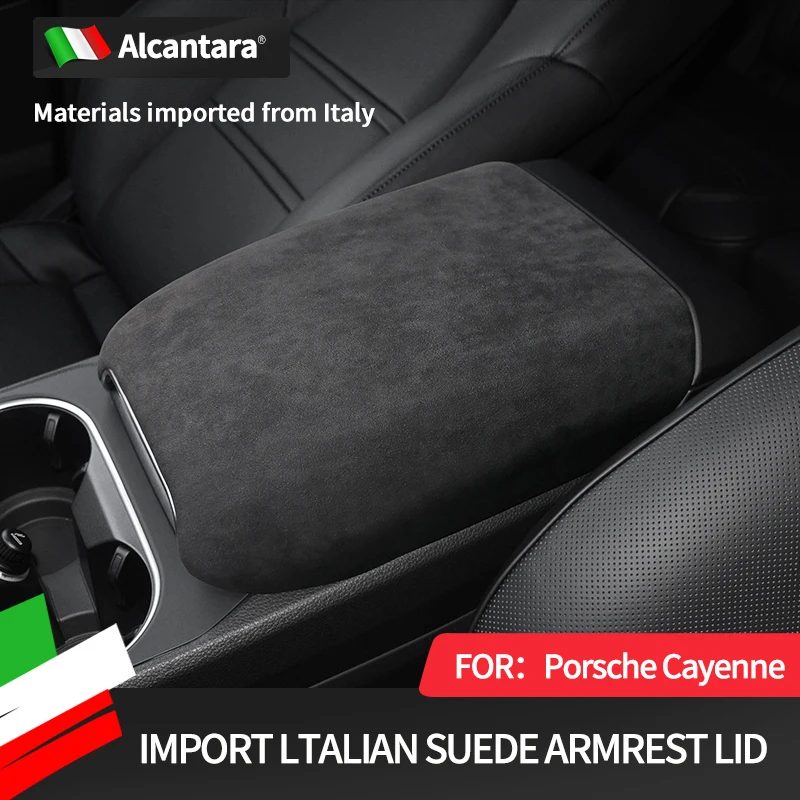 HIGH FLYING Para Porsche Cayenne 2019 2020 2021 2022 2023 Consola Central De Coche Panel De Engranajes Contenedor De Almacenamiento Lateral