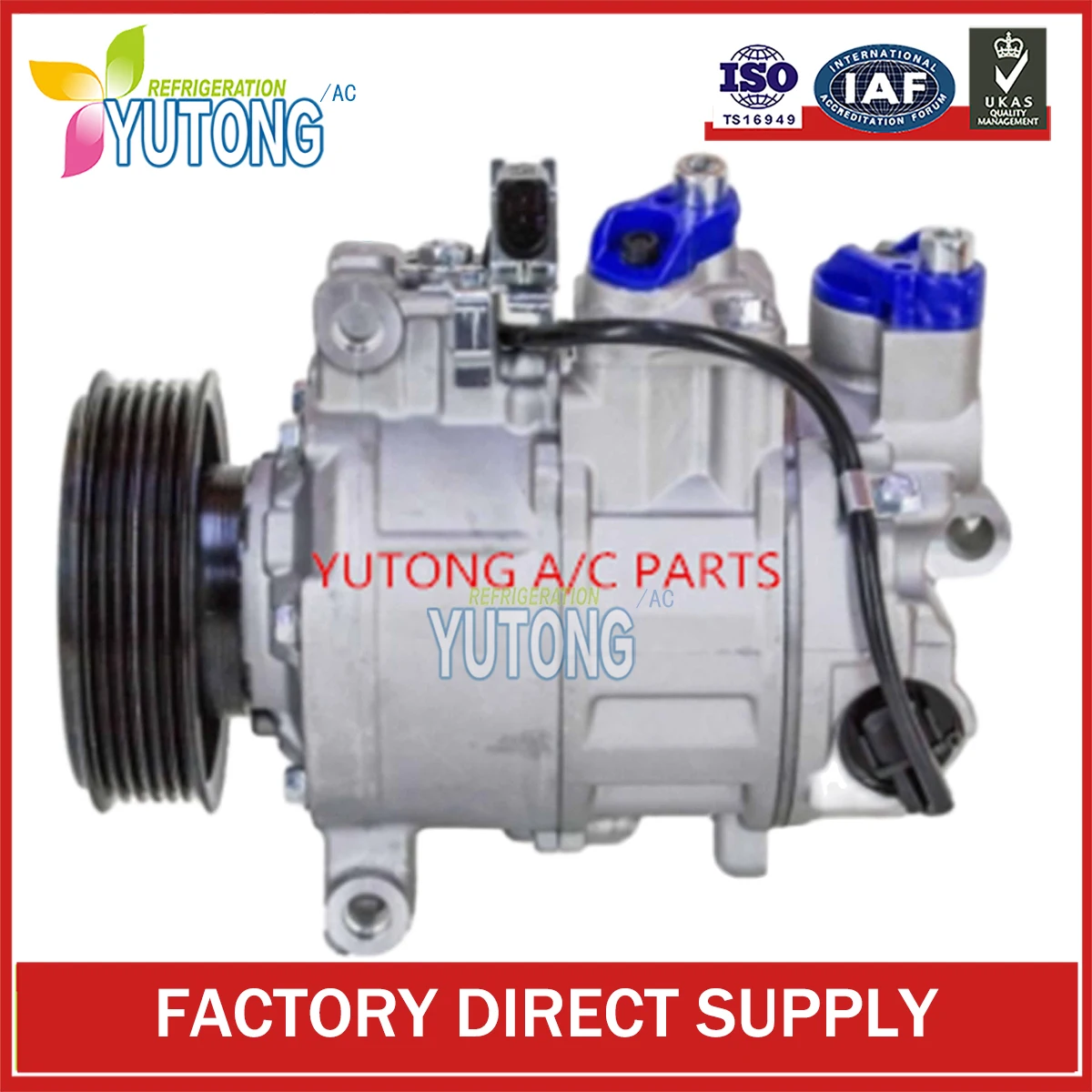 

7SEU17C AC Compressor For Audi VW 7L6820803F 7L6820803J 7L6820803K 7P0820803D 3D0820803H 447190-9080 447190-7581 447190-8950