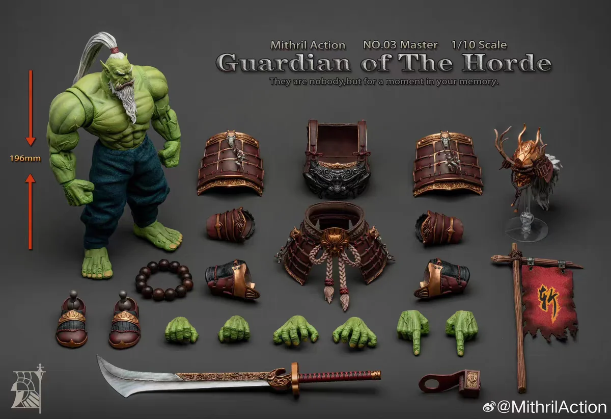 ميثريل جارديان مجموعة شخصيات الحركة 1/10