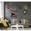 Minimalist Decor Coat Hook Cast Iron Anchor Double Hooks Decorative Key Holder Wall Hanger Bar Cafe Wall Decoration Accessories 2