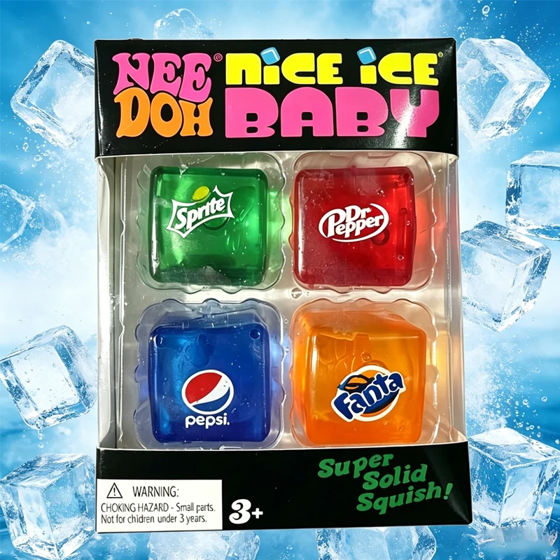 Ultimate Squishy Stress Reliever Sensory Cube Toy - Perfect for Anxiety and Focus, Ideal Gift for All Ages