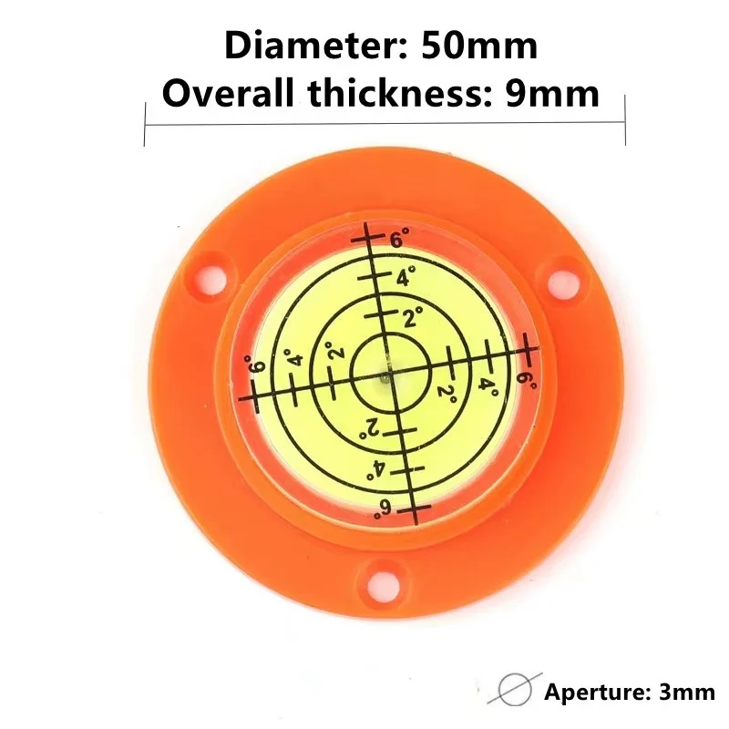 50*9mm 오실로그래프 기포 액위계 정밀 액위계 설치 구멍 기포 액위계 기포 녹색