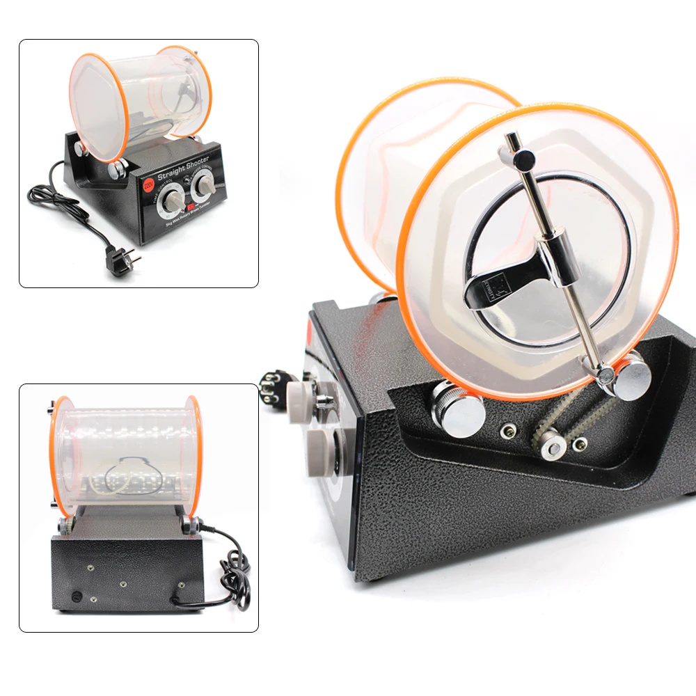 Poliertrommel Poliermaschine Schmuck Polieren 5Kg Dreh-Tumbler Oberbasse